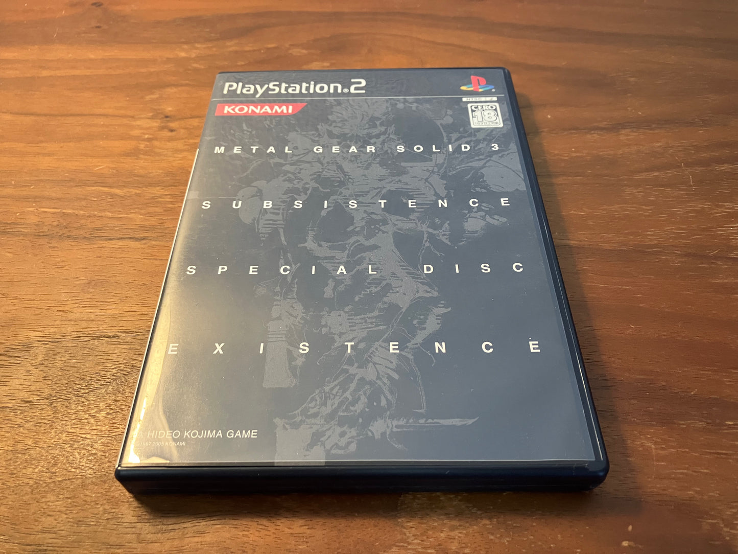 【PS2】METAL GEAR SOLID3 First Limit Edition
