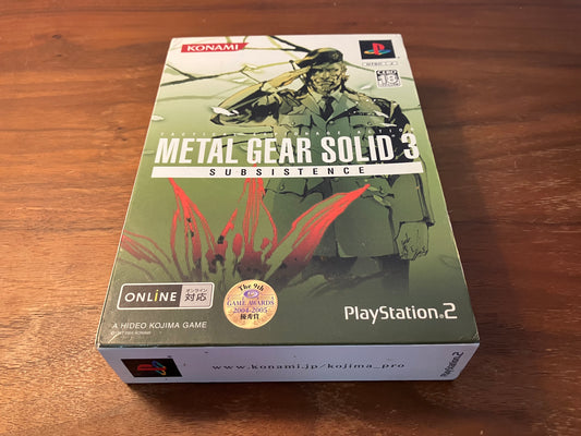 【PS2】METAL GEAR SOLID3 First Limit Edition